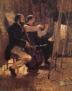 Winslow Homer Studio Spain oil painting artist
